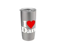 AMO IL CUORE DAN DANNY DANIEL Bicchiere termico in acciaio inox doppia parete