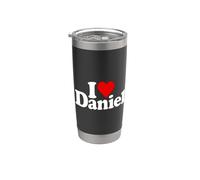 AMO IL CUORE DANIEL DAN DANNY Bicchiere termico in acciaio inox doppia parete