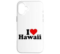 AMO IL CUORE DELLE HAWAII Custodia per iPhone 16 Plus
