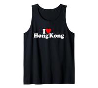 Amo Il Cuore di Hong Kong Canotta