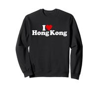 Amo Il Cuore di Hong Kong Felpa