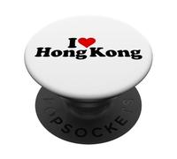 AMO IL CUORE DI HONG KONG PopSockets PopGrip Adesivo