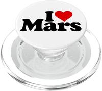 AMO IL CUORE DI MARTE, PIANETA ROSSO, I MARZIANI PopSockets PopGrip per MagSafe