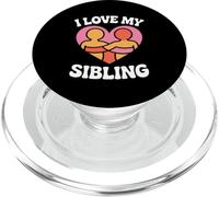 Amo il cuore di mio fratello Abbraccia l'unità PopSockets PopGrip per MagSafe