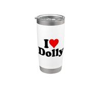 AMO IL CUORE DOLLY DOLORES DOROTHY Bicchiere termico in acciaio inox doppia parete