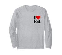 Amo Il Cuore ED Edward Edgar Eddie Edith Edmund Maglia a Manica