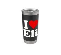 AMO IL CUORE ELI ELIJAH ELIAS ELLIOT Bicchiere termico in acciaio inox doppia parete
