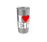AMO IL CUORE ELI ELIJAH ELIAS ELLIOT Bicchiere termico in acciaio inox doppia parete