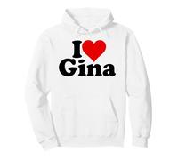 Amo Il Cuore Gina Felpa con Cappuccio