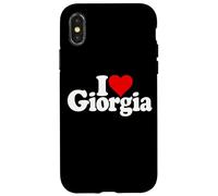 AMO IL CUORE GIORGIA Custodia per iPhone X/XS
