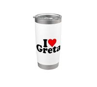 AMO IL CUORE GRETA Bicchiere termico in acciaio inox doppia parete