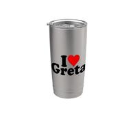AMO IL CUORE GRETA Bicchiere termico in acciaio inox doppia parete