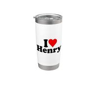 Amo il cuore Henry Hank Bicchiere termico in acciaio inox doppia parete