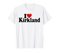 Amo Il Cuore Kirkland Washington Maglietta