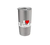 AMO IL CUORE LINDA Bicchiere termico in acciaio inox doppia parete