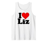 Amo Il Cuore Liz Elizabeth Eliza Lizzy Elise Lisa Canotta