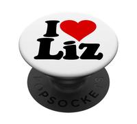 AMO IL CUORE LIZ ELIZABETH ELIZA LIZZY ELISE LISA PopSockets PopGrip Adesivo