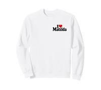 Amo Il Cuore Matilda Tilda TIL Matty Felpa
