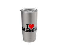 Amo il cuore Michelle Bicchiere termico in acciaio inox doppia parete