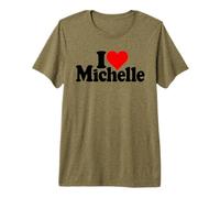 Amo Il Cuore Michelle Maglietta Premium