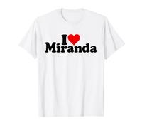Amo Il Cuore Miranda Mira Maglietta