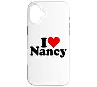 AMO IL CUORE NANCY Custodia per iPhone 16 Plus