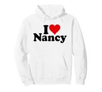 Amo Il Cuore Nancy Felpa con Cappuccio