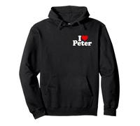 Amo Il Cuore Peter Felpa con Cappuccio