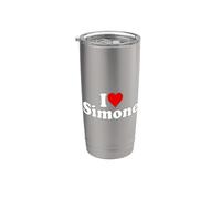 AMO IL CUORE SIMONE Bicchiere termico in acciaio inox doppia parete