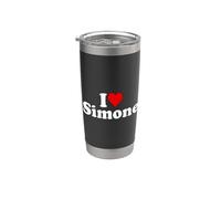 AMO IL CUORE SIMONE Bicchiere termico in acciaio inox doppia parete