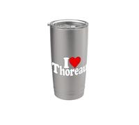 AMO IL CUORE THOREAU HENRY DAVID THOREAU Bicchiere termico in acciaio inox doppia parete