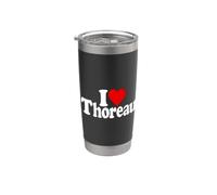 AMO IL CUORE THOREAU HENRY DAVID THOREAU Bicchiere termico in acciaio inox doppia parete