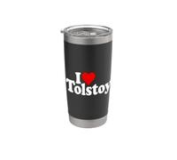 AMO IL CUORE TOLSTOY LEO Bicchiere termico in acciaio inox doppia parete