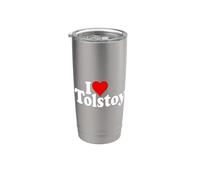 AMO IL CUORE TOLSTOY LEO Bicchiere termico in acciaio inox doppia parete