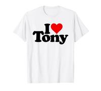 Amo Il Cuore Tony Anthony Maglietta con Stampa Grafica Economica