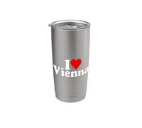 AMO IL CUORE VIENNA AUSTRIA Bicchiere termico in acciaio inox doppia parete