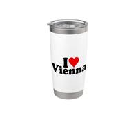 AMO IL CUORE VIENNA AUSTRIA Bicchiere termico in acciaio inox doppia parete