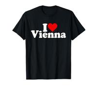 Amo Il Cuore Vienna Austria Maglietta