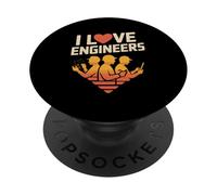Amo il design che apprezza gli ingegneri PopSockets PopGrip Adesivo