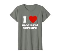 Amo il design medievale delle torture Maglietta
