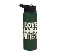 Amo il design per appassionati di ceramica Stainless Steel Insulated Water Bottle