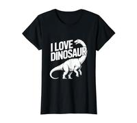 Amo Il Dinosauro Brachiosaurus Roar Maglietta con Stampa Grafica Economica