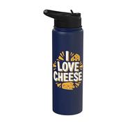 Amo il formaggio Stainless Steel Insulated Water Bottle