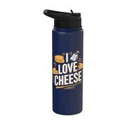 Amo il formaggio Stainless Steel Insulated Water Bottle
