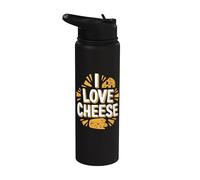 Amo il formaggio Stainless Steel Insulated Water Bottle