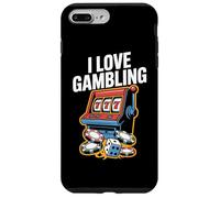Amo il gioco d'azzardo Slot Machine 777 Casino Chips Custodia per iPhone 7 Plus/8 Plus