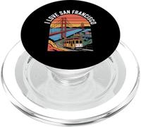 Amo il Golden Gate Bridge di San Francisco PopSockets PopGrip per MagSafe