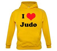 Amo Il Judo - Felpa Per Bambini Attrezzatura Per Arti Marziali Fan Merch