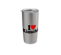 AMO IL KIMCHI A FORMA DI CUORE Bicchiere termico in acciaio inox doppia parete