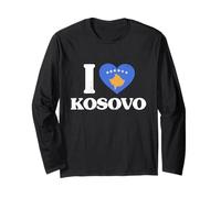 Amo Il Kosovo Maglia a Manica
